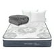 thumbnail image 1 of Colchón King Size Restonic Ghana Almohadas Royal Twin Edredón Homy, 1 of 8