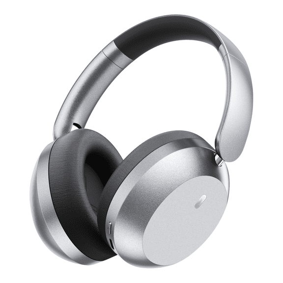Bluetooth Headphones Over Ear, 58Hrs Playtime Wireless Headphones,Bass Boosted by 90%,Lightweight Headset with Deep Bass, Clear Call with 4 Noise Cancelling Mics,Low Latency for Travel Work Cellphone