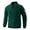Dark Green, variant on Men Winter Weave Solid Cardigan Jacket With Pocket Zipper Thickened Stand Collar Outerwear Coat