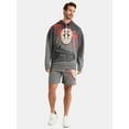 thumbnail image 2 of Friday the 13th Men's and Big Men's Graphic Print Fleece Hoodie, Sizes XS-3X, 2 of 5