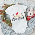 thumbnail image 5 of Monos navideños de ciervos para bebés, monos bonitos para recién nacidos, ropa para niños y niñas, monos de manga corta con dibujos animados para niños pequeños, regalo de Año Nuevo 2021, 5 of 5