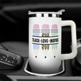thumbnail image 5 of Teacher Gifts for Women, Men, Teacher Appreciation Gifts from Students, Teacher Christmas Gifts, Teacher Birthday Gifts, Back to School Gifts, 40 Oz Stainless Steel Tumbler with Handle and Straw, 5 of 6