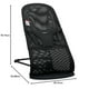 thumbnail image 2 of Silla Mecedora BabyBjörn Negra Ajustable y Portátil de Malla para Bebé y Niño Pequeño, 2 of 9