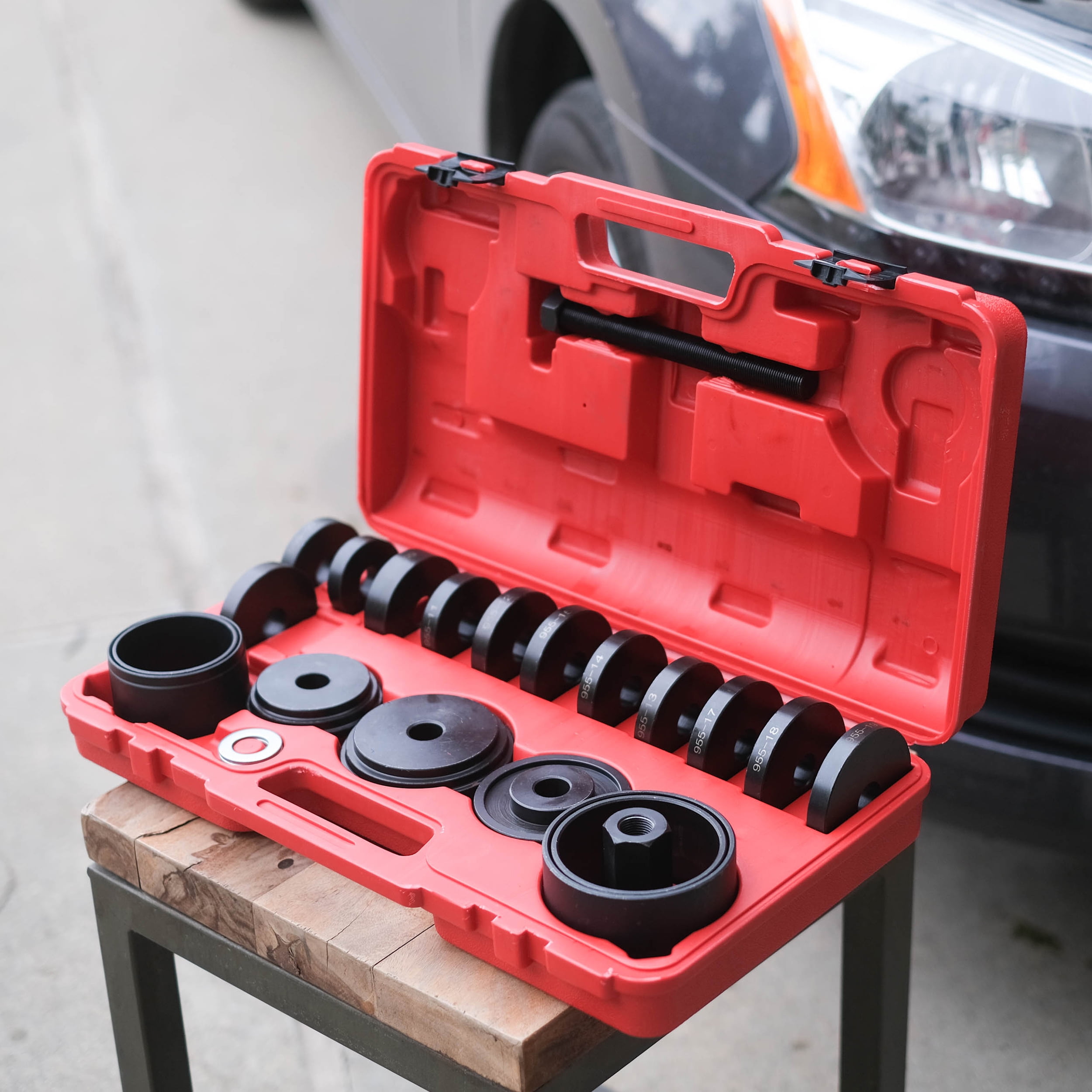 23pcs Wheel Bearing Removal Front Universal press pull Installation Tool Kit UK 