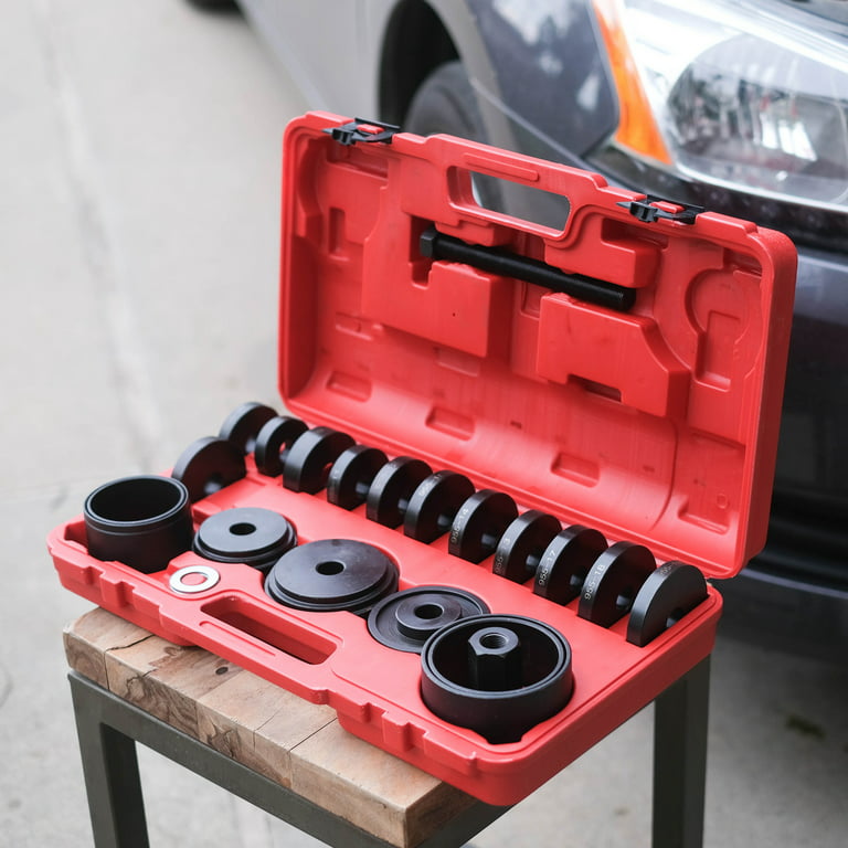 ABN Front Wheel Bearing Puller Set Bushing Press Kit Wheel Bearing Removal  Tool