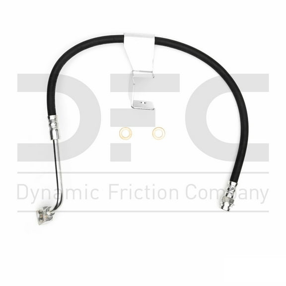 Front Right Dynamic Friction Company Brake Line Hose 350-47270 For 1990-1991 Chevrolet K3500, 1990-1991 GMC K3500