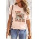 thumbnail image 1 of ABPHQTO Camiseta rosa con estampado de setas Grow Your Own Way para mujer, 1 of 5