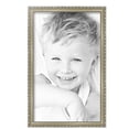 thumbnail image 2 of ArtToFrames 13" x 21" Silver Compo Dark Wash Picture Frame, 13x21 inch Silver Wood Poster Frame (WOM-5227),  Pack, 2 of 7