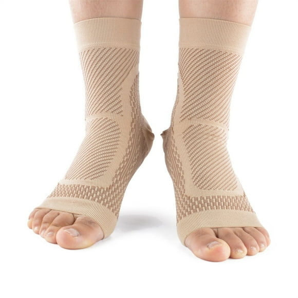 Calcetines de compresión ortopédicos, calcetines de compresión para pies, calcetines de soporte para tobillo, calcetines para fascitis plantar, calcetines de agarre, calcetines de fútbol y fitness.