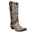 thumbnail image 2 of Corral Boots Womens Embroidered Studded Snip Toe Cowboy  Mid Calf Boots, 2 of 5