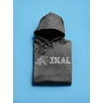 thumbnail image 3 of Ikal And Snake Head Hoodie Women -Ikal Designs, Female 4X-Large, 3 of 4