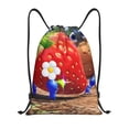 thumbnail image 1 of Zufioo Sac de Sport Imprimé Pikmin Sac de Gym à Ficelle Lavable en Machine Sac à Dos à Ficelle Robuste pour Hommes Femmes-Petit, 1 of 6