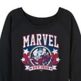 thumbnail image 3 of Marvel - Collegiate Americana - Women's French Terry Pullover Sweatshirt, 3 of 5
