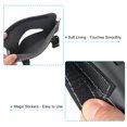thumbnail image 3 of Unique Bargains Car Tissue Holder, PU Leather Rectangle Napkin Paper Towel Dispenser Box Case with Elastic Strap, Black, 3 of 6