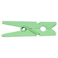 thumbnail image 3 of JAM Paper Wood Clip Clothespins, Green, 1 3/8in, 20 per Pack, 3 of 5
