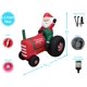 thumbnail image 2 of Tractor inflable de Santa Claus de 1,6 m con luces LED, 2 of 4