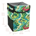 thumbnail image 5 of Atlas Foldable Car Trash Can with Lid - Leak-proof Hanging Storage Bag for Car Trash Bin, Car Garbage Can, 5 of 6