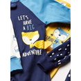 thumbnail image 2 of Pyjama à Pieds Sleep 'N Play pour Bébé Garçon, Lot de 4, Renard, Prématuré, 2 of 2