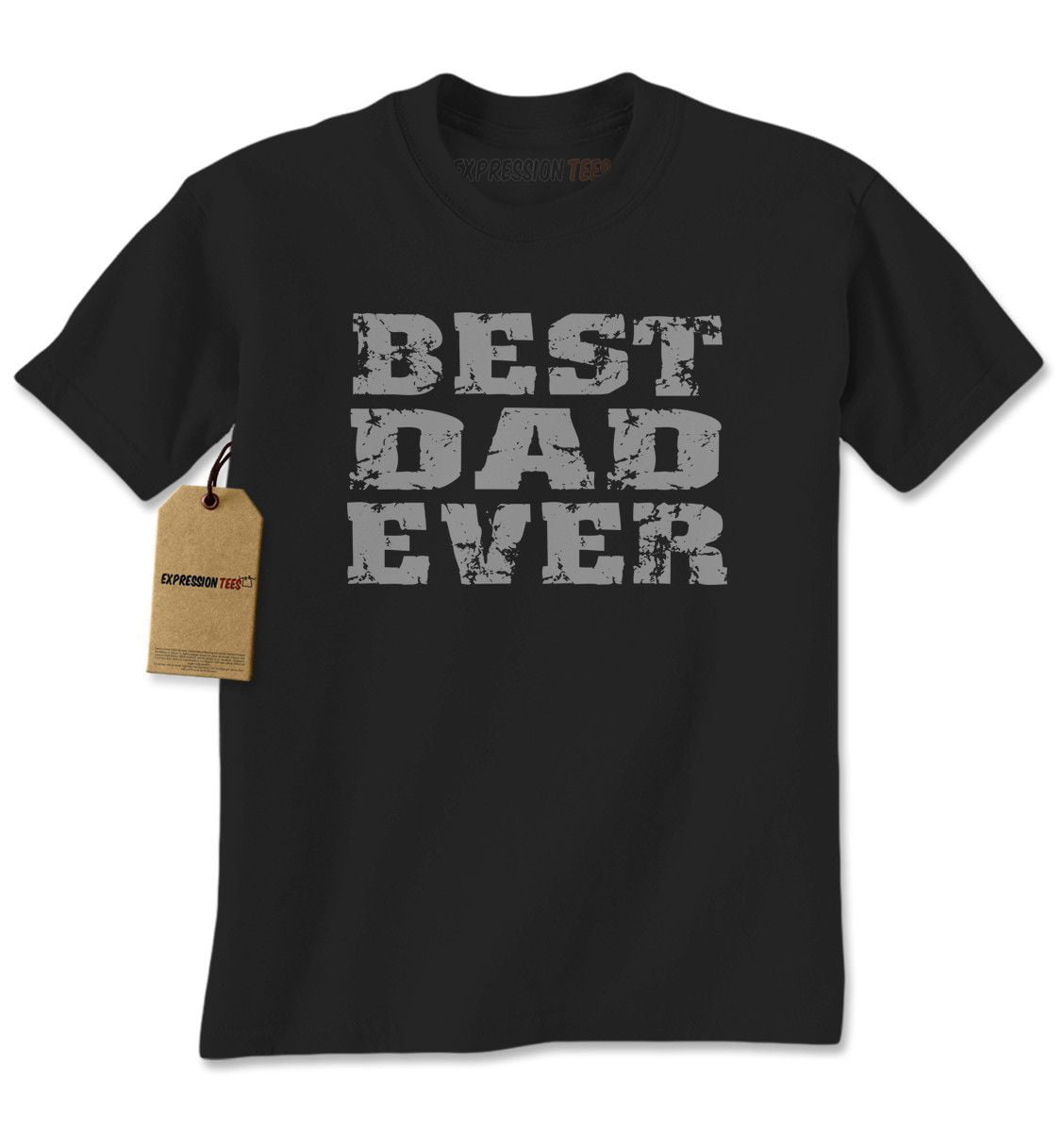 Go All Out Adult Best Dad Ever #1 Dad Worlds Greatest Dad Fathers Day Sweatshirt Crewneck