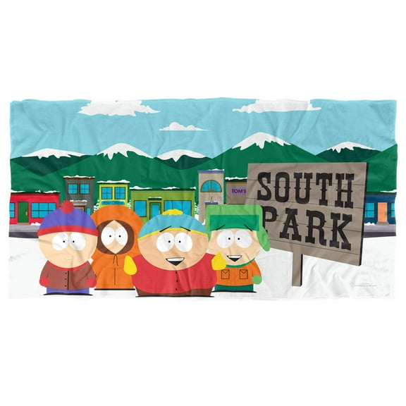 South Park Boys and Sign Officially Licensed Beach Towel 30' X 60'