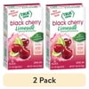 (2 pack) True Lime Black Cherry Limeade Drink Mix Powder, No Artificial Sweeteners, 1.06 oz., 10 Count Box
