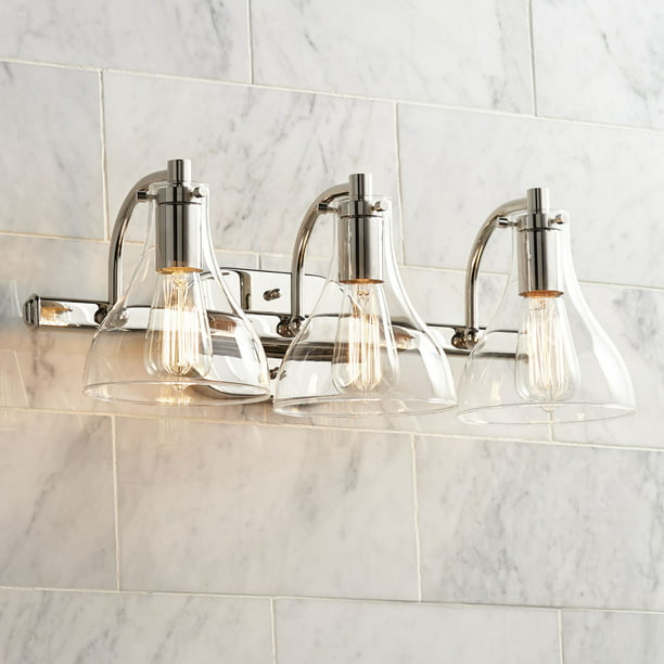 Possini Euro Design Modern Wall Light, Lamps Plus Bathroom Vanity Light Fixtures
