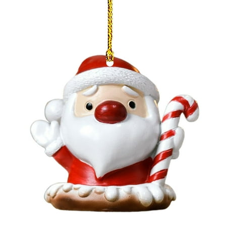 

Vintage Foil Christmas Decorations Christmas Cute Pendant Acrylic Pendant Pendant With Lanyard Pendant