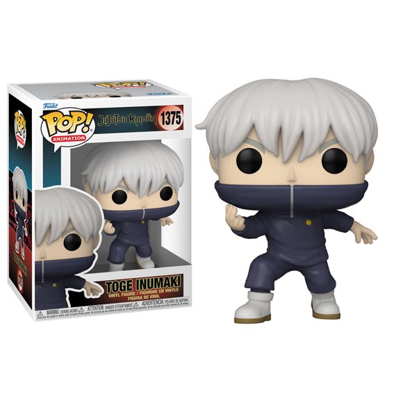 Pop! Animation Jujutsu Kaisen Vinyl Figure Toge Inumaki #1375