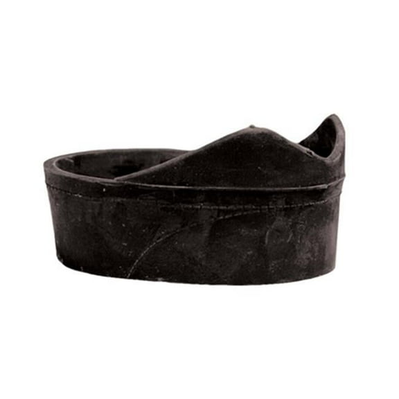 Black Rubber Grabbing Boots, Large