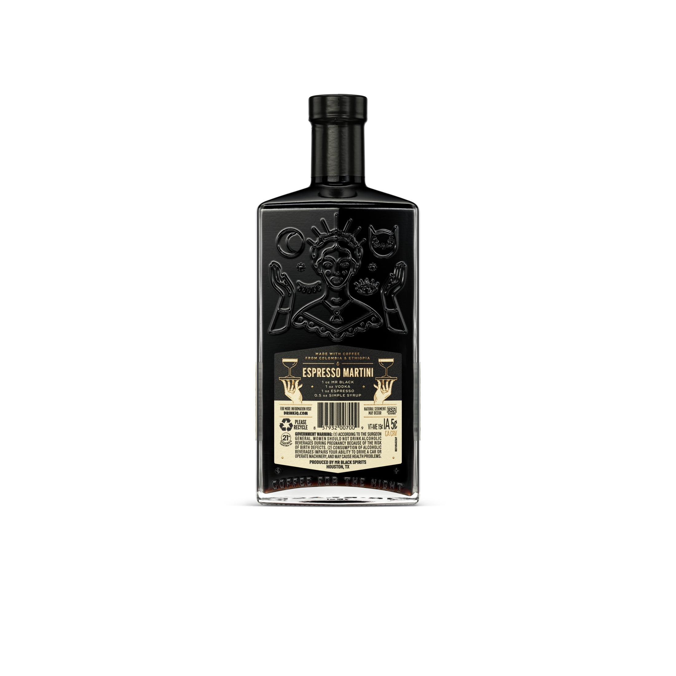Mr Black Cold Brew Coffee Liqueur (Made with Vodka), 750 mL, 25