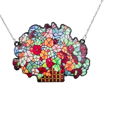 

DraggmePartty New Bird Glass Window Painted Decorative Pendant Creative Alloy Oil Dripping Rural Decoration