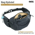 thumbnail image 3 of EVOC Hip Pack 3L Hydration Waist Pack - Biking Hydro Fanny Pack with 1.5L Bladder for Biking, Hiking, Climbing, Running, Exercising - Black, 3 of 6