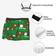 thumbnail image 5 of Kdxio Men's Boxer Briefs with Cute Santa And Ho Ho Ho Print - Comfortable and Breathable Underwear for Everyday Wear, 5 of 7
