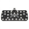 Edelbrock Cylinder Head Ford Flathead Early Model Block Letter Logo Satin Black w/ Machined Fins