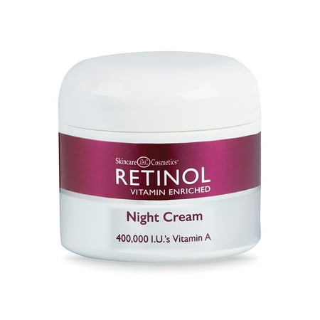 Retinol Anti-Aging Night Cream For Younger Looking Skin - Luxurious Restorative Moisturizer Reduces Fine Lines and Other Signs of Aging