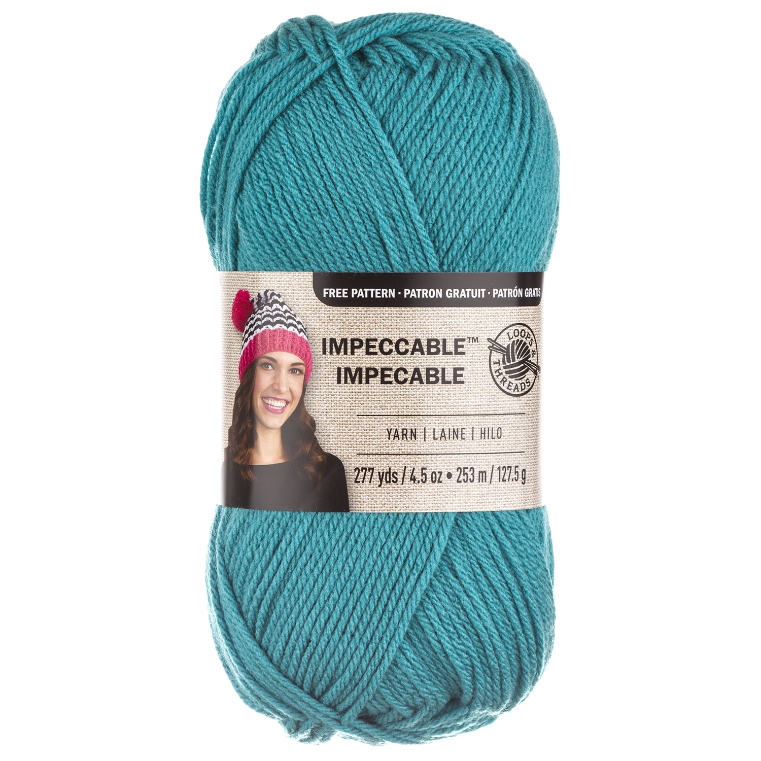 Loops & Threads Impeccable Solid Yarn, 18 Pack