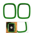 thumbnail image 3 of 2 piezas rectangulares fuertes patines de carretera cubierta de placa mangas protectoras para patines de carretera de rodillos protección para princip Verde, 3 of 8