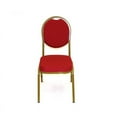 thumbnail image 4 of BalsaCircle Ivory Solid Banquet Spandex Stretchable Chair Covers Crisscross Slipcovers, 4 of 4