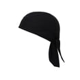 thumbnail image 1 of TOPTIE Do Rag Cycling Pirate Hat Cooling Helmet Liner Skull Cap Headwear-Black, 1 of 7