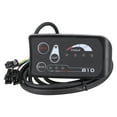 thumbnail image 1 of Electric Bicycle E-Bike 24V/36V/48V 810 LED Display Controller Plastic Panel B 24V, 1 of 11