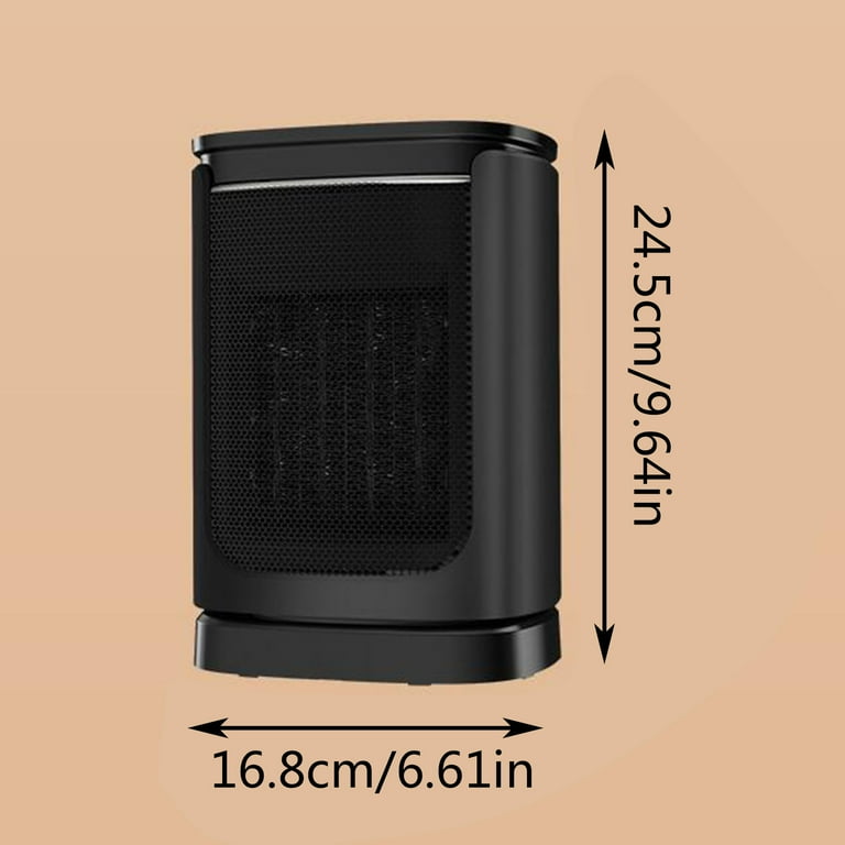 JINGXI Little Foot Heater Cordless Heater Battery Powe Space Heaters for Indoor Use Large Room Blower Fan Solar Kettle Baseboard Heaters Place Electrical Heater Doorway Fan Air Circulation Little