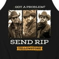 thumbnail image 3 of Yellowstone - Got A Problem Send Rip - Men's Jersey Tank Top, 3 of 6