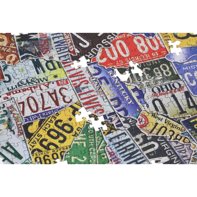 Central America & Caribbean Map Jigsaw Puzzle - 1000 Pieces For Adults & Teens, Geography Themed Puzzle
