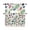White, variant on Botanical Fruit Kitchen Curtains Sets 24 Inch Length with Valance, Retro Blueberry Raspberry Leaves Black Swag Valances and Tiers Curtain Set Swag Curtains for Living Room, Bathroom, Bedroom, Cafe