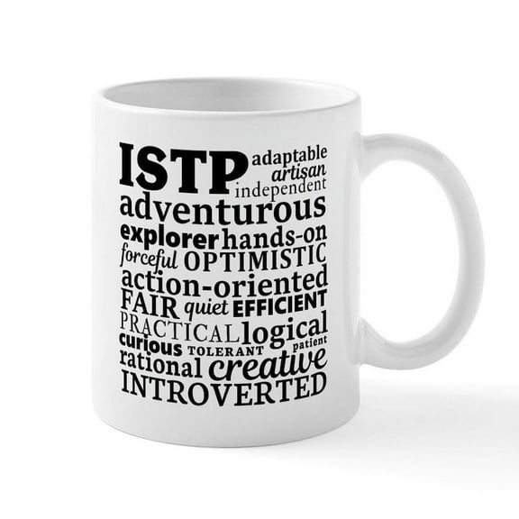 CafePress - ISTP Craftsman Myers Briggs Personality Mugs - 11 oz Ceramic Mug - Novelty Coffee Tea Cup