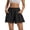 Black, variant on Only Moment Women's Casual Elastic Waist Lounge Shorts Polyester,Spandex Stretch Ankle Sweatpants for Golf, Athletic, Lounge, Travel, Work Yoga Shorts for Wowomen Purple,S