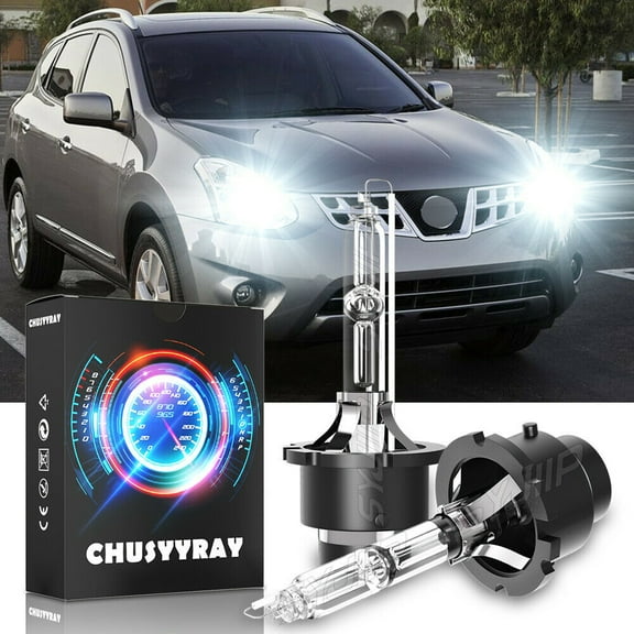 For Nissan Rouge 2008 2009-2013 - 6000K Xenon HID Headlight Bulbs Low Beam Qty 2