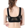 thumbnail image 4 of KARLSITEK Women's 3-Pack Seamless Wireless Sports Bra with Removable Pads, 4 of 5