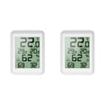 thumbnail image 4 of Matsuzay Termómetro digital LCD Higrómetro Medidor electrónico de temperatura y humedad Registros MIN / MAX Estación meteorológica interior 2piezas Matsuzay CBP591345, 4 of 5