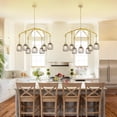 thumbnail image 4 of LovingAHome Farmhouse Dining Room Light Fixtures 7-Light Rustic Black Chandeliers for Living Room Bedroom,Foyer, 4 of 8